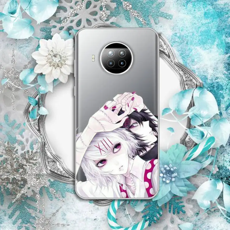 

Tokyo Ghoul Japan Suave Phone Case Transparent for Xiaomi Redmi note 10 t 8 9 pro lite 11