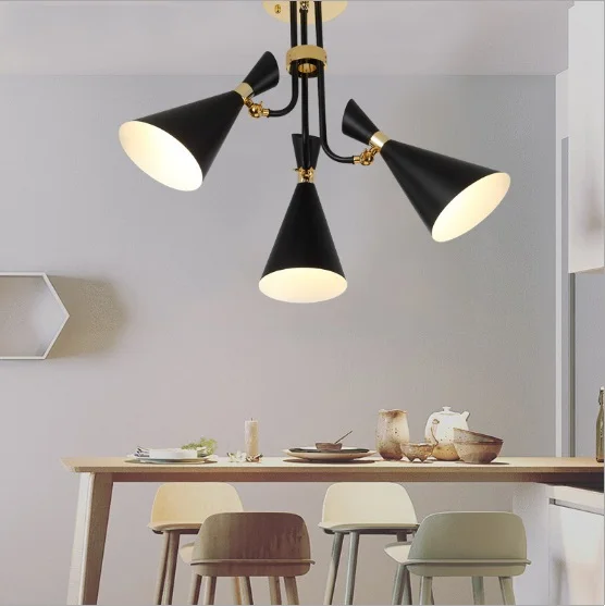 Скандинавская люстра креативный постмодерн новая лампа для ресторана бара