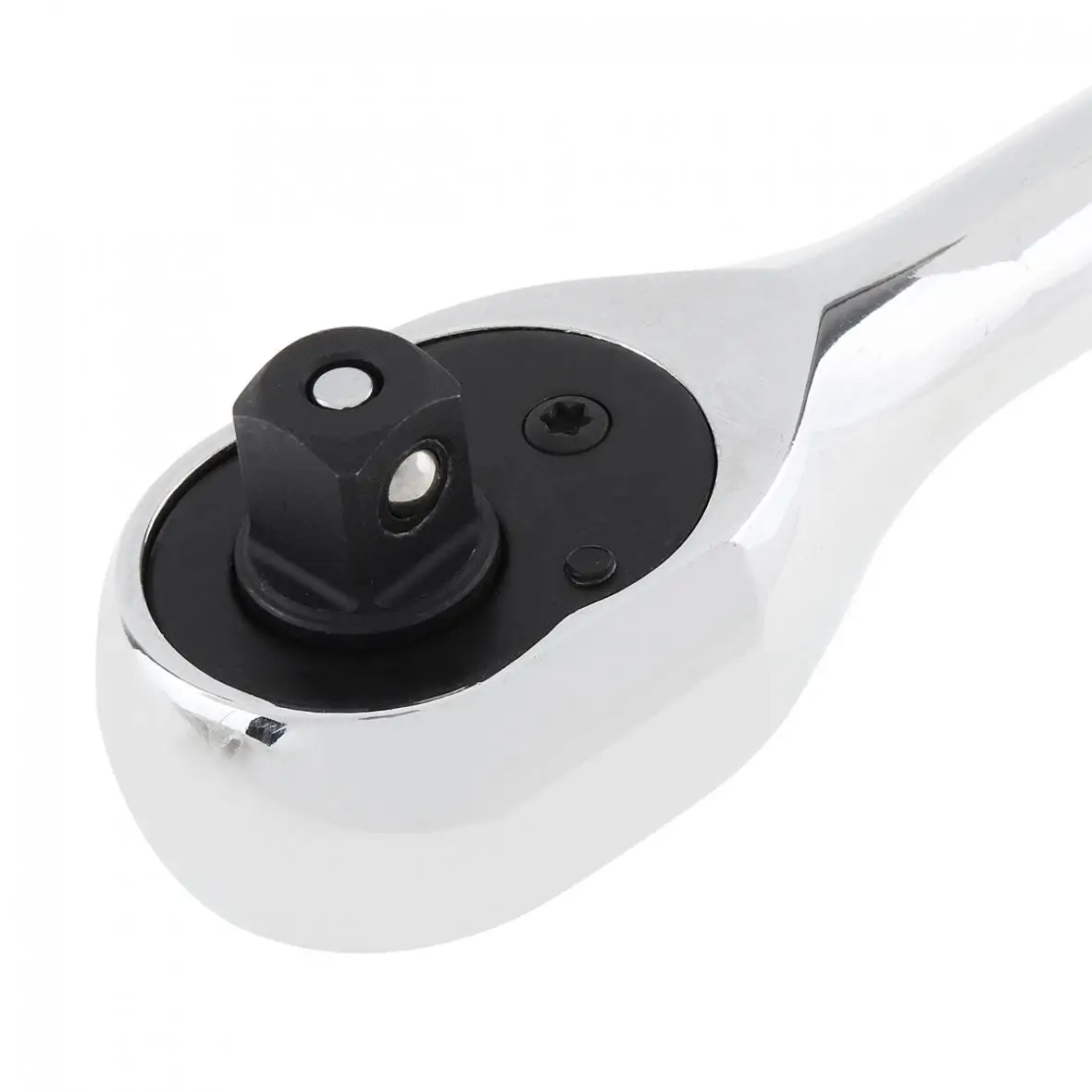 

3/8 Inch Quick Adjustable Ratchet Wrench 72 Teeth Steel Universal Vehicle Socket Wrench Spanner for Car Repair Tool