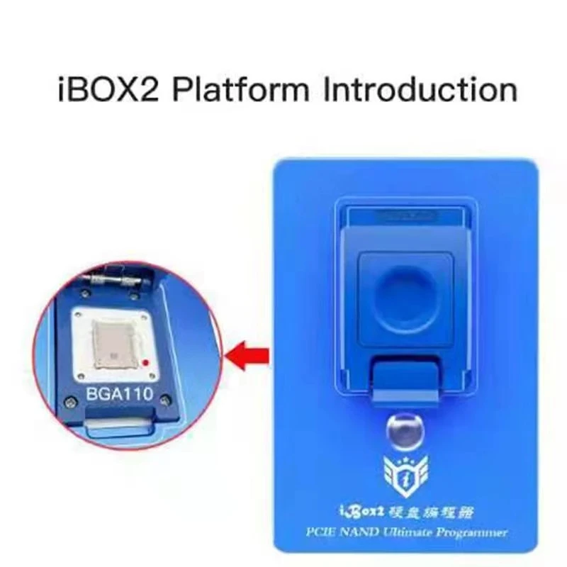 Программатор жесткого диска iBOX2 BGA110 PCIE для iPhone 6-11 Pro Max NAND SYSCFG инструменты чтения и
