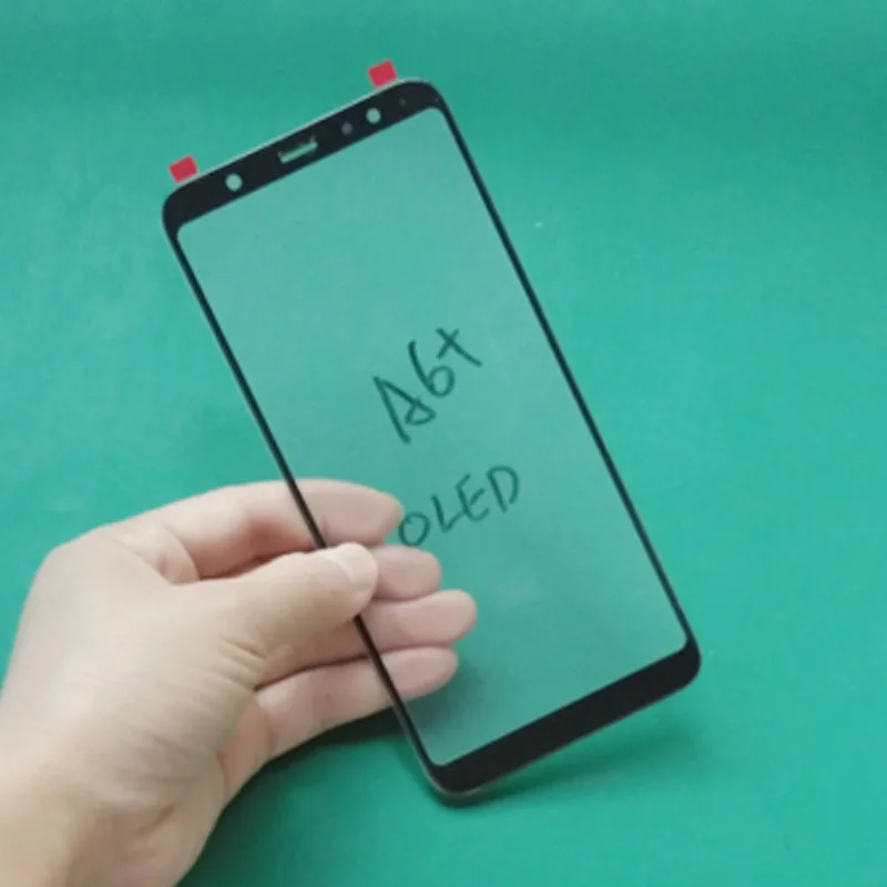 5 шт. внешняя стеклянная пленка oca для ремонта сенсорного ЖК экрана Smasung A6 A7 2018 Plus