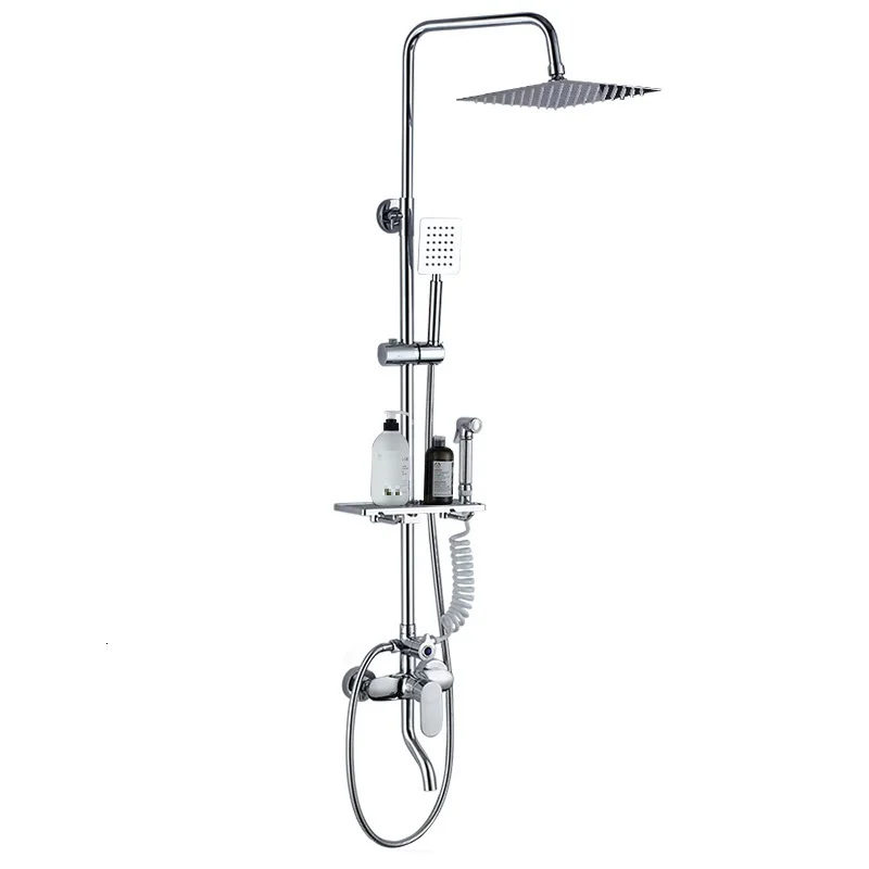 Электрическая панель электрический комплект для душа черный душ Душевая