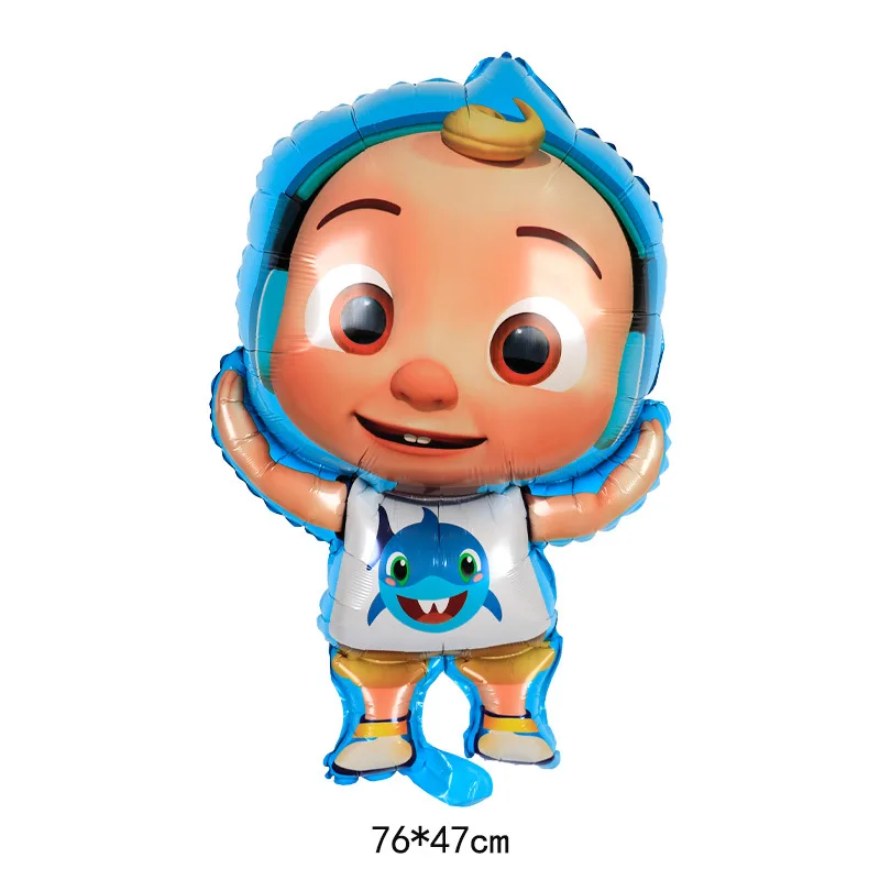 30 дюймов Cocomelon JJ тема Фольга шар вечерние поставки на день рождения декоративный