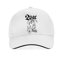american ripper tupac 2pac baseball cap shakur rapper hat summer rap 2pac hats for teenagers unisex dad hat snapback cap