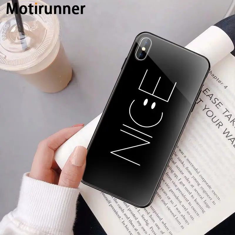Motirunner Boss queen King Text Art Новое поступление черный чехол для телефона iPhone 11 pro XS MAX 8 7 6 6S