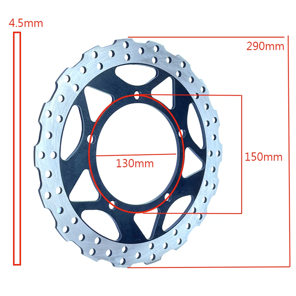 

Motorcycle Front Brake Disc Rotor for Kawasaki 125 Ninja BX125 SL250 BX250 Z250SL BR250E EX300 Ninja Versys 300 Z300 ER300