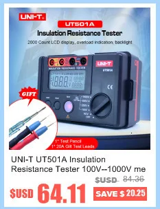 USB тестер UNI-T UT658A/C/двойной Напряжение и ток мониторы вольт ампер цифровой продукт зарядное устройство Емкость метр с хранения данных