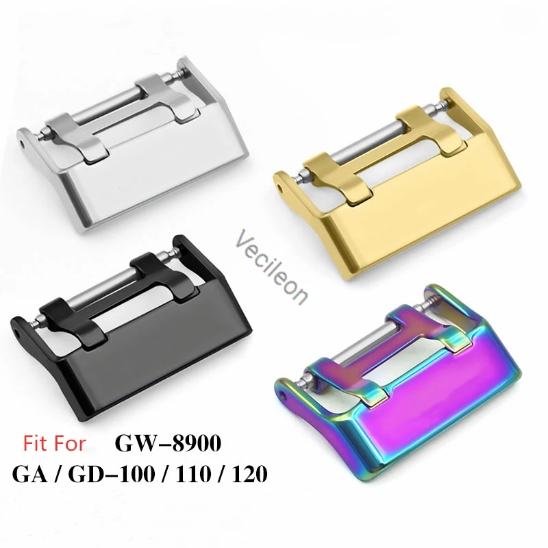 Металлическая пряжка для наручных часов мужчин ремешок из нержавеющей стали 316L