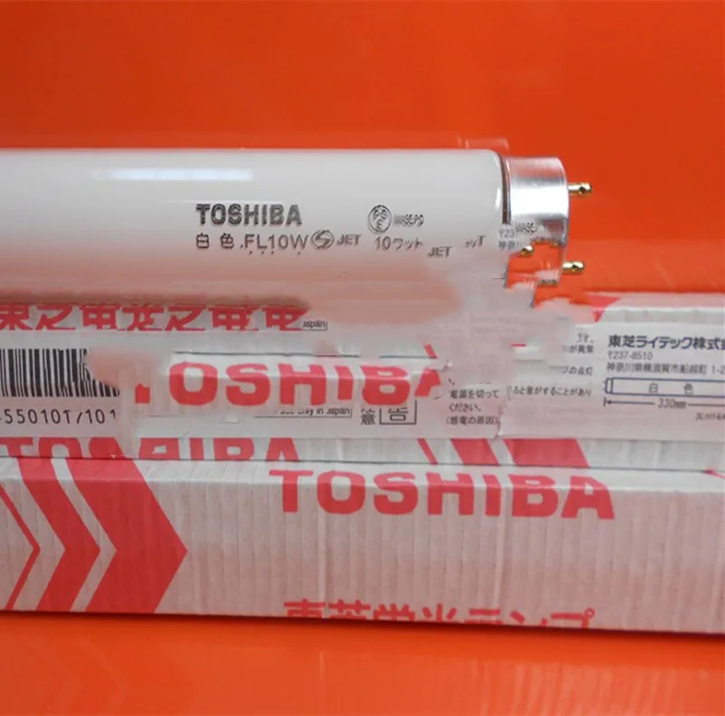 Для 2 шт. флуоресцентная трубка TOSHIBA FL8D 8 Вт линейная лампа дневного света 6500K |