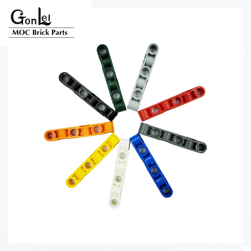 Высокотехнологичные механические детали балки 1x6 толстые поперечные отверстия