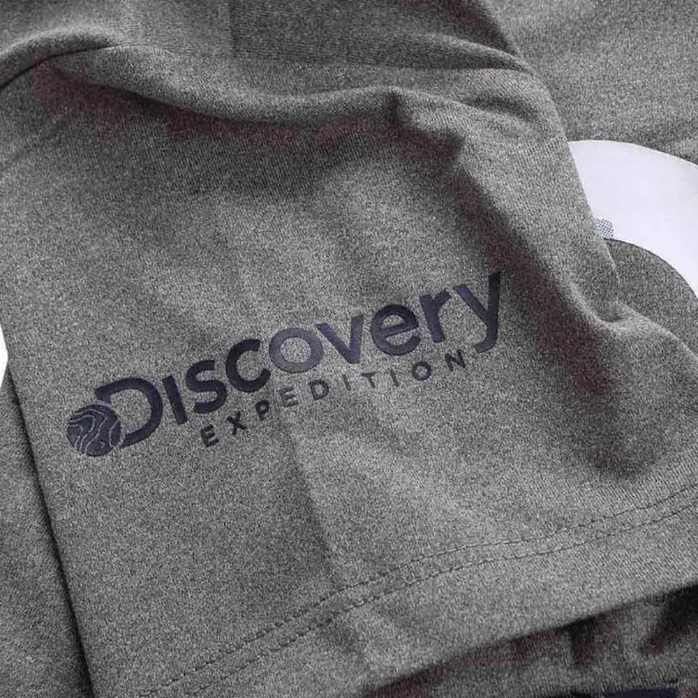 Мужская и женская футболка с короткими рукавами хлопковая быстросохнущая