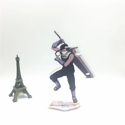 14 Брелок в стиле аниме Наруто Jiraiya Sabakuno Gaara Саске Хатаке Какаши Hoshigaki Kisame милый забавный мультфильм акриловый брелок - Цвет: 14