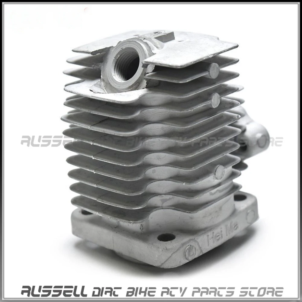 Поршневые комплекты 44 мм Головка цилиндра для 49cc 2 тактный сборный газовый