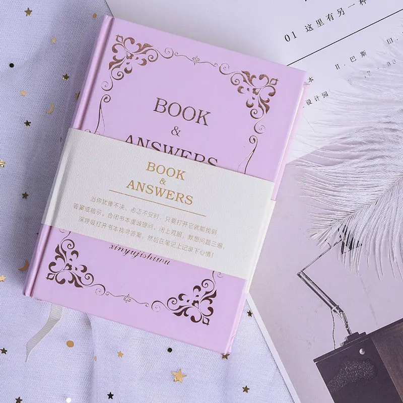 

Diary Notebook With Book And Answers Cover 208 Sheets Ruled Notebooks Hard Cover For Home School Office Supplies Notebooks