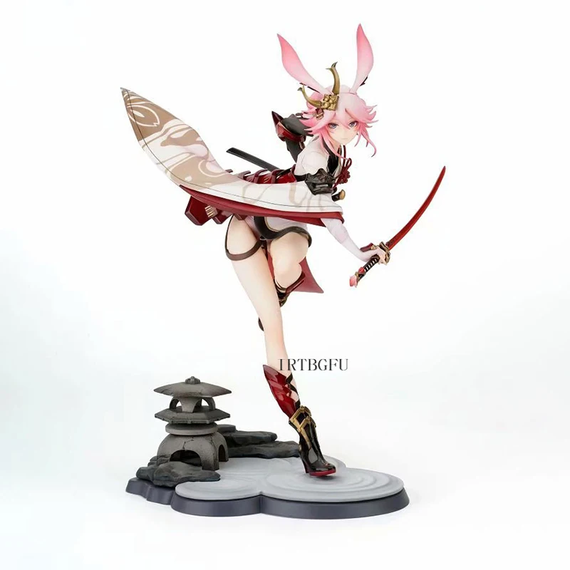 

ACG Game MmiHoYo Honkai Impact 3 Figure Yae Sakura Cheongsam PVC Action Figure Collection Combat Version Model Toy Doll