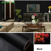 matte black wallpaper vinyl self adhesive shelf liner drawer peel and stick countertop removable contact paper wall decoration