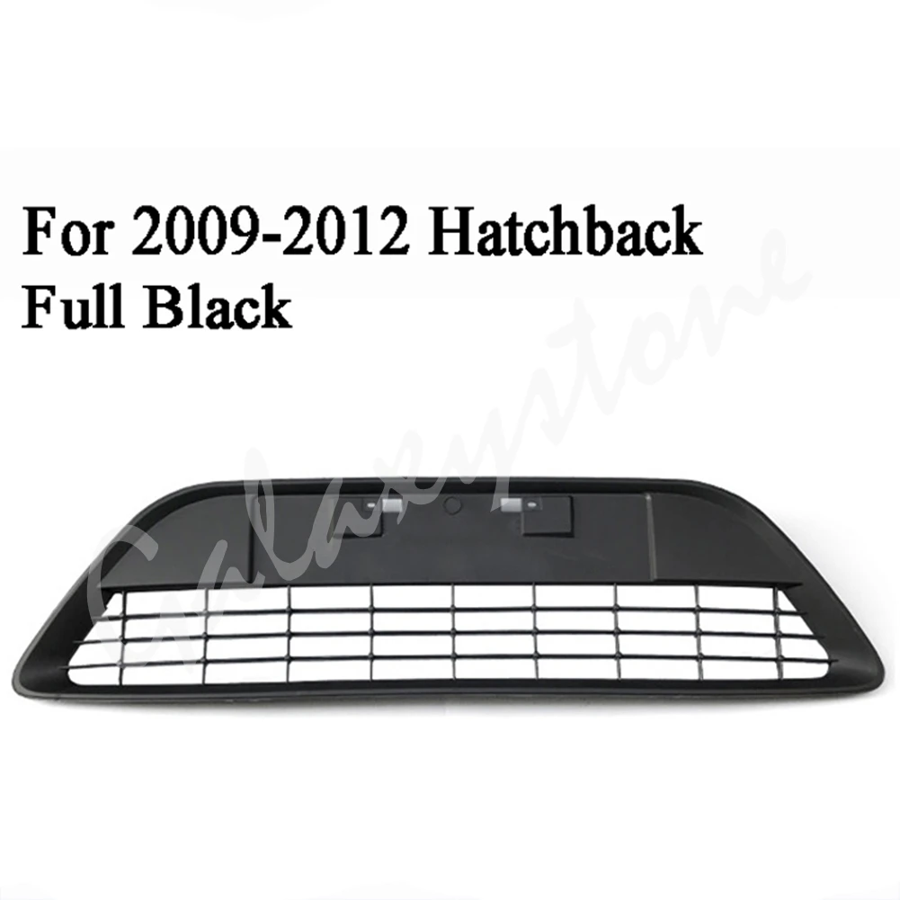 09-12 Hatchback BLK Передний бампер для пчелиных сот Нижняя решетка для Ford Focus хэтчбек седан 2009 2010 2011 2012 2013 - Цвет: 09-12 Hatchback BLK