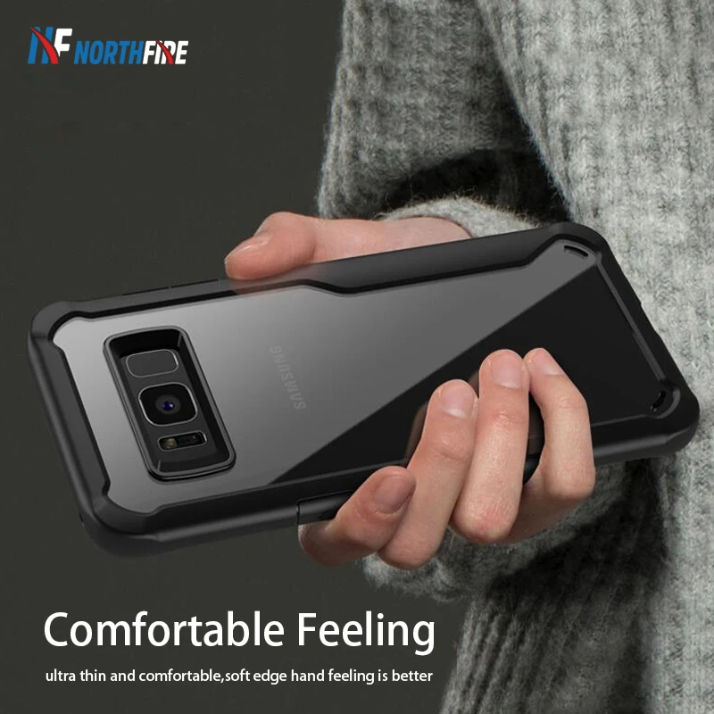 Защитный чехол NORTHFIRE для Samsung S10 S10E Plus S9 S8 прозрачный A8 (2018) Funda |