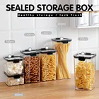 Кухонная герметичная коробка для хранения, емкость, кухонный влагостойкий контейнер, банка для еды, холодильник, закуска, органайзер для сухофруктов и порошка