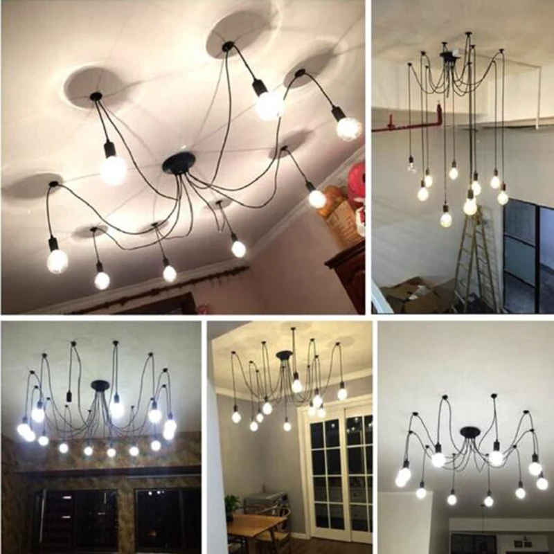 Американские винтажные потолочные светильники в стиле ретро современные