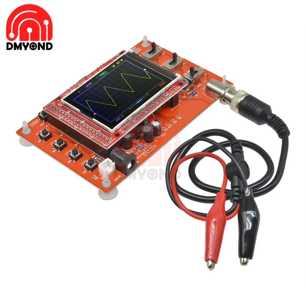DSO138 2 4 &quotцифровой осциллограф TFT 1Msps + зонд аналоговая полоса пропускания