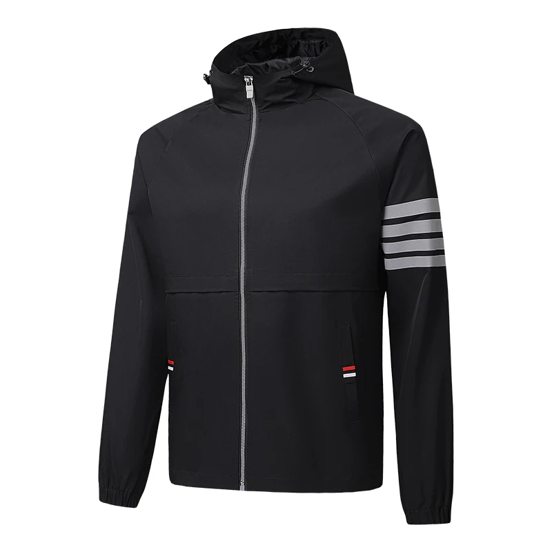 2021 Spring Autumn Casual Solid Fashion Slim Bomber Jacket Men Overcoat New Arrival Baseball Jackets Men's M-4XL Top | Мужская