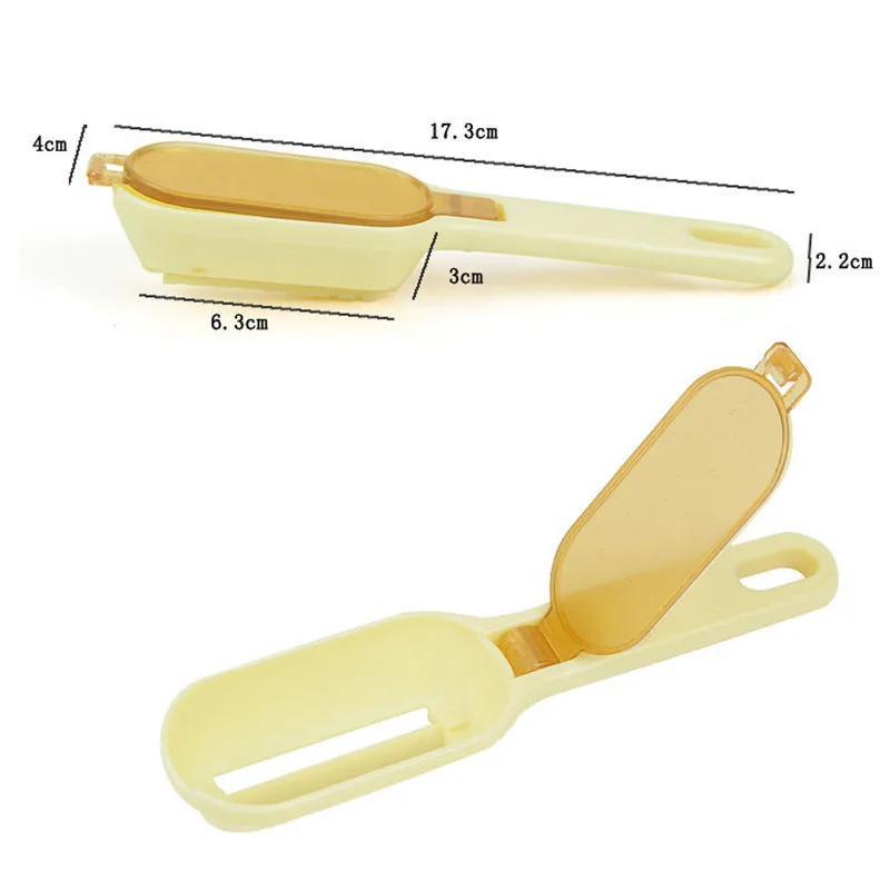 

Fast Cleaning Fish Skin Peeler Plastic Fish Scale Remover Fish Scaler Scraper Cleaner Kitchenware Tool Peeler Random Color