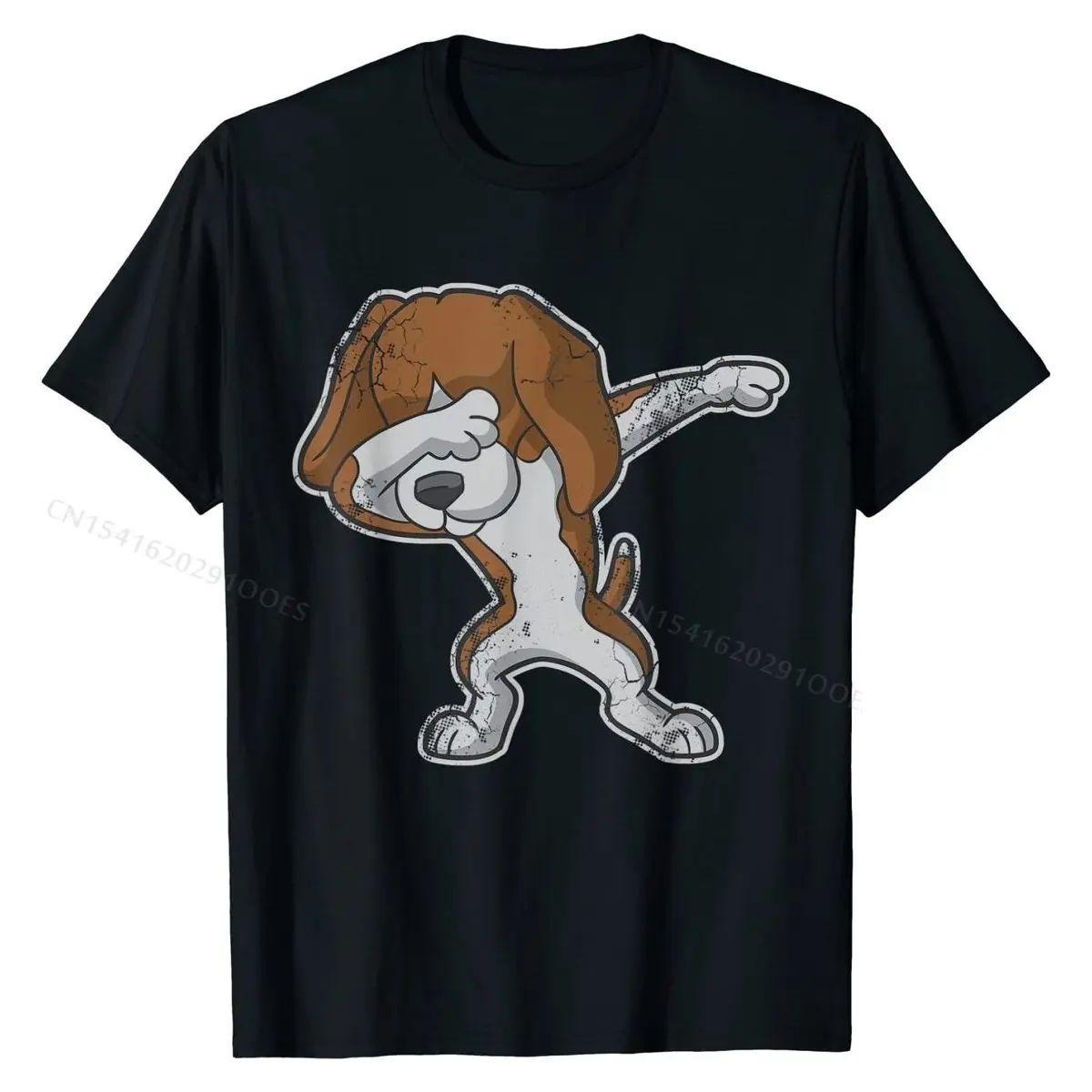 

Beagle Dabbing Dog Dab Dance T-Shirt Normal Tshirts Prevailing T Shirt Cotton Men 3D Printed