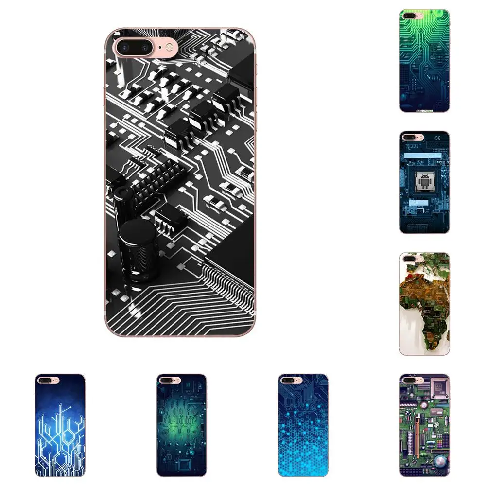 Мягкий ТПУ защитный для Apple IPhone X XS Max XR 4 4s 5 5C 5S SE 6 6S 7 8 Plus компьютерная печатная