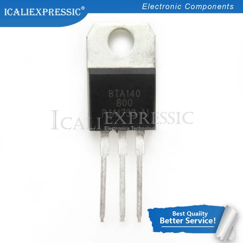 

5PCS BTA140-800 BTA140 TO-220 25A 800V new original In Stock