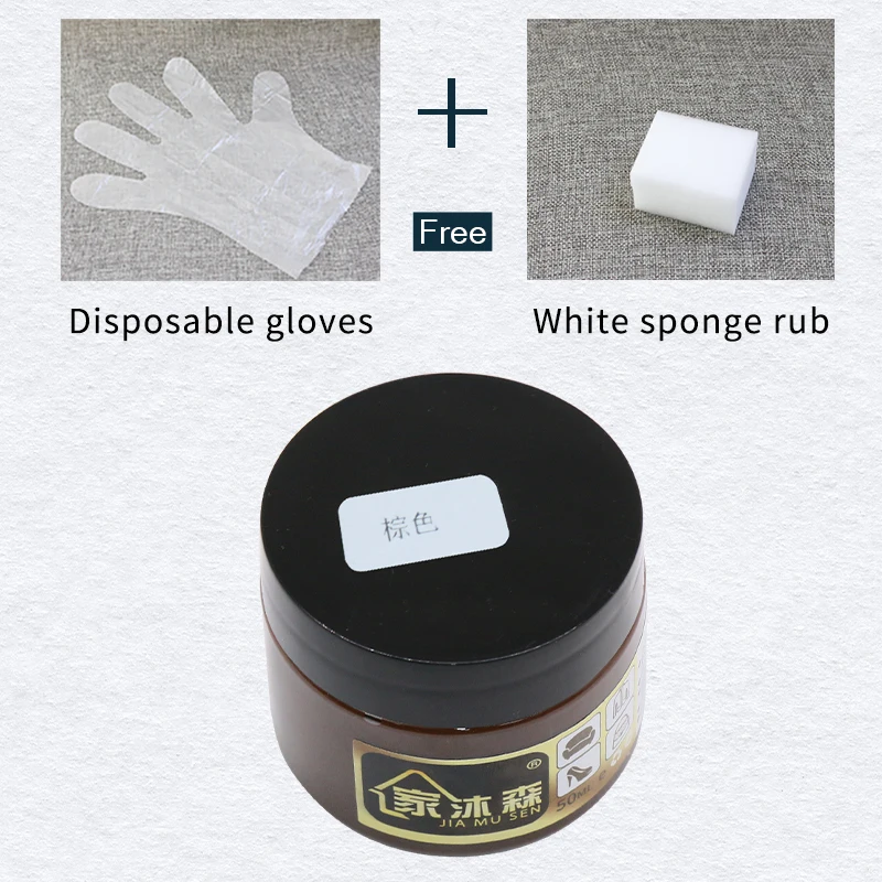 Крем для кожи коричневый 50 мл кожаные сумки коррекции дыр царапин трещин