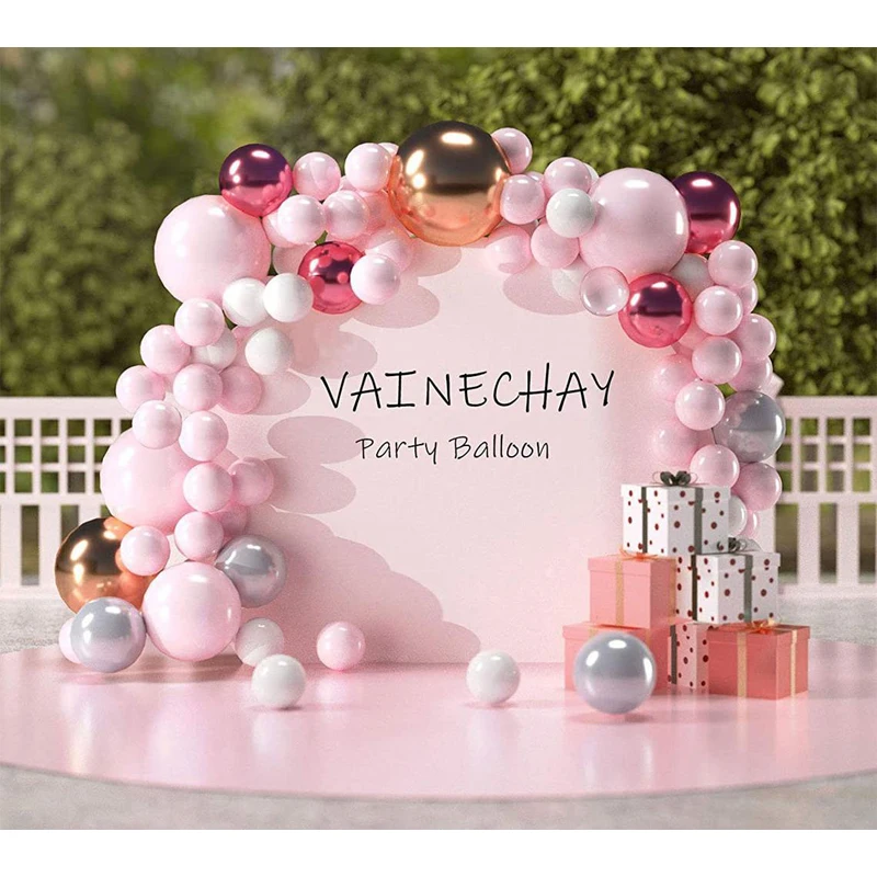 

Balloon Arch Garland Kit Confetti Latex Balloons for Kid Baby Shower Birthday Wedding Anniversary Bachelorette Party Decorations