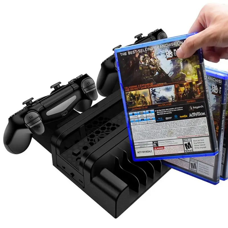

Fast Charging Dock for PS4/PS4 Slim/PS4 Pro Game Controller Charger Station