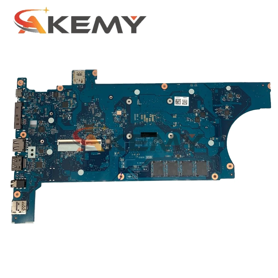 fa495 nm c131 for lenovo thinkpad t495 laptop motherboard with cpur5 3500u ram8gb 100 fully tested fru：02dm035 02dm034 free global shipping
