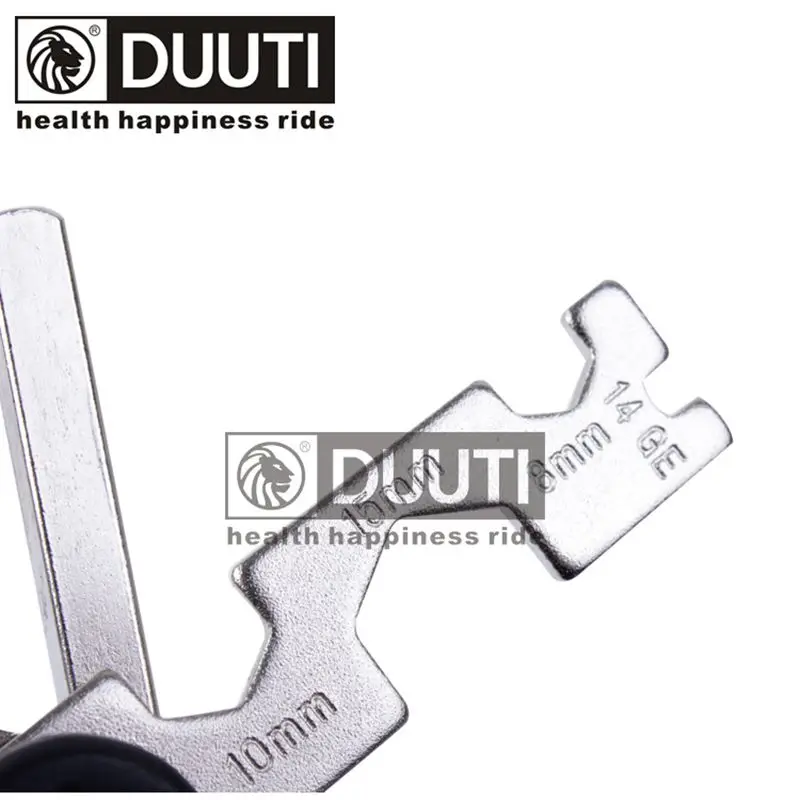 

DUUTI 16-in-1 Multi-functional Bicycle Folding Tool Bicycle Repair Tools Kit Hex Spoke Wrench Mountain Cycle Screwdriver Tool