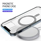 Магнитные беспроводные зарядные чехлы для iPhone 13 Pro Max aifon iphoen iPhone13 13Pro MagSafe, аксессуары Coque Shell