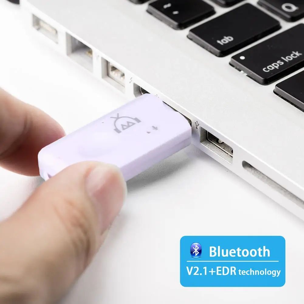 Usb-адаптер с синим зубом 2 1 приемник беспроводной аудио адаптер портативный мини