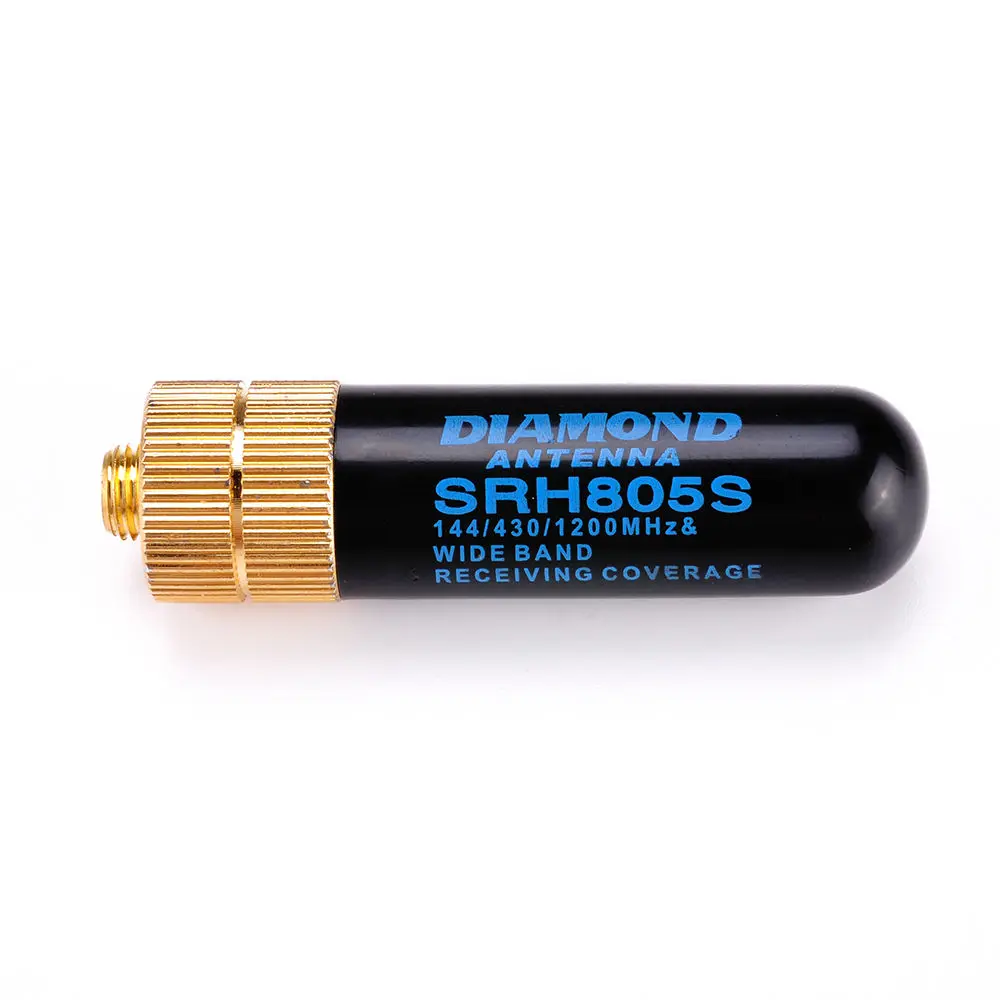 

SRH-805S SMA-F Female Dual Band VHF/UHF Antenna for Baofeng GT-3 UV-5R BF-888s Radio with SMA Male Interface Signal Enhancing