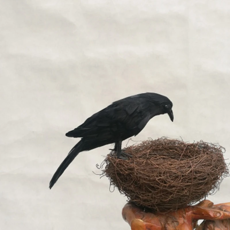 Реквизит для Хэллоуина лужайка яркая пернатая птица реалистичные садовые