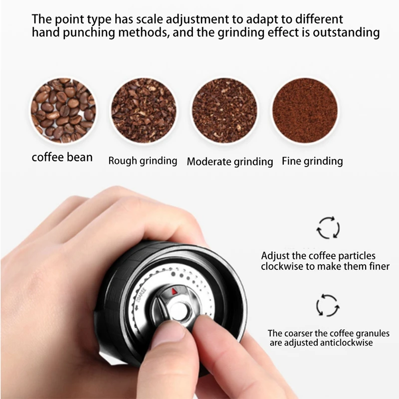 Miglior Macinacaffè Manuale Macchina Per Caffè Macinacaffè In Acciaio Ad Alto Contenuto Di Azoto Macchina Per Caffè In Acciaio Inossidabile 304