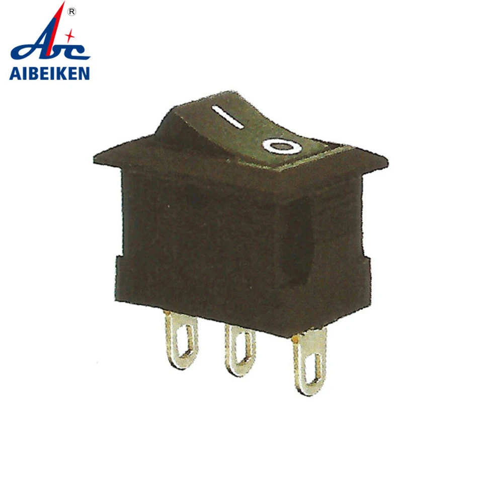 Мини кулисный 3 контактный переключатель с функцией включения 13 8*9 мм для лодки 6 а