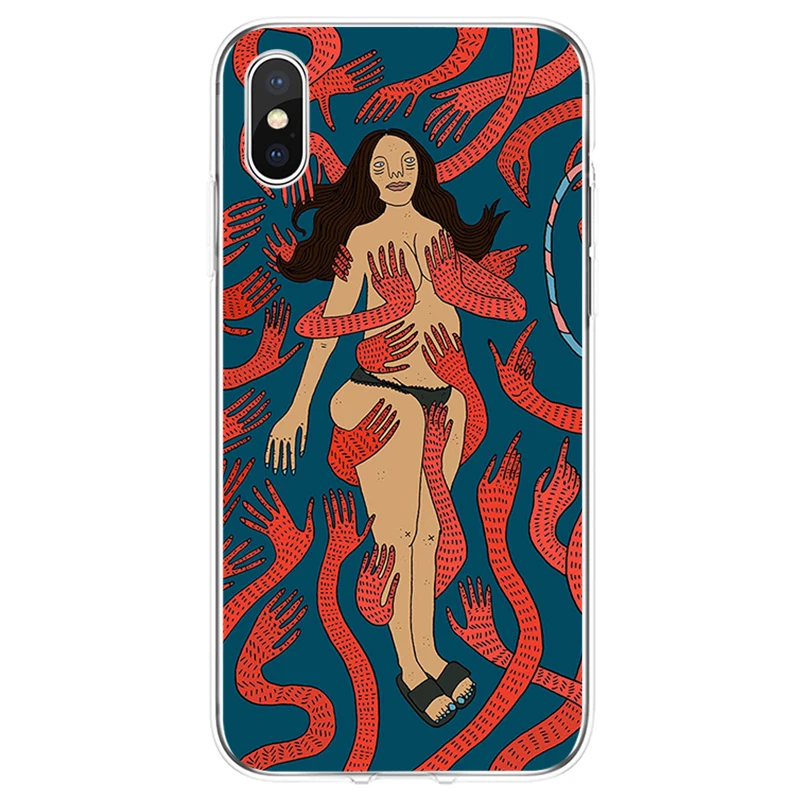 Polly nor painting art Аксессуары Чехол Мягкий Силиконовый ТПУ чехол для телефона iPhone 5 5S 5C