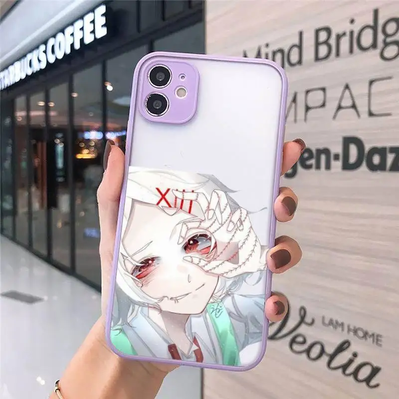

Juzo Suzuya Tokyo Ghouls Phone Cases matte transparent For iphone 7 8 11 12 plus mini x xs xr pro max cover