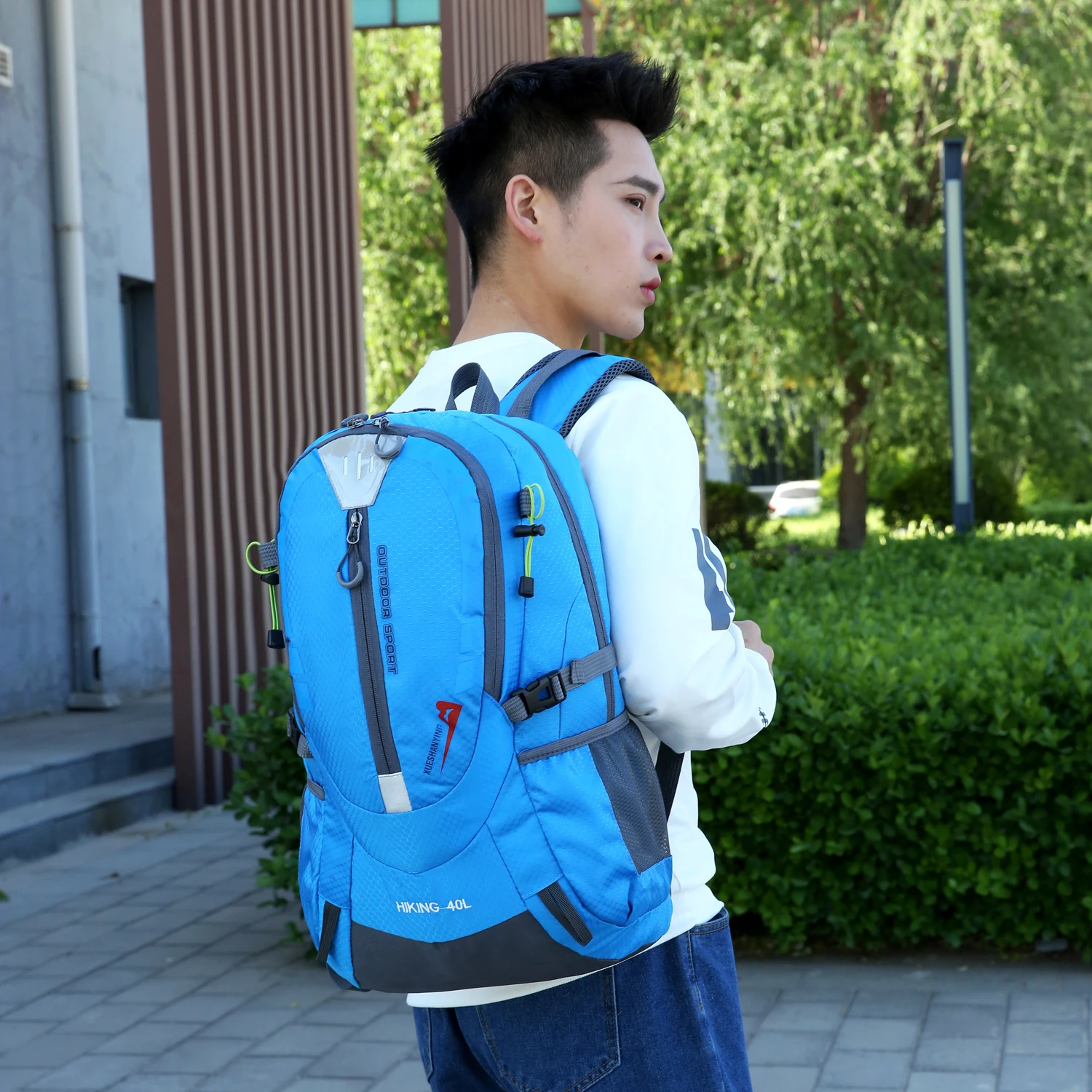 Мужской рюкзак для путешествий 2021 нейлон водонепроницаемый Повседневный улицы