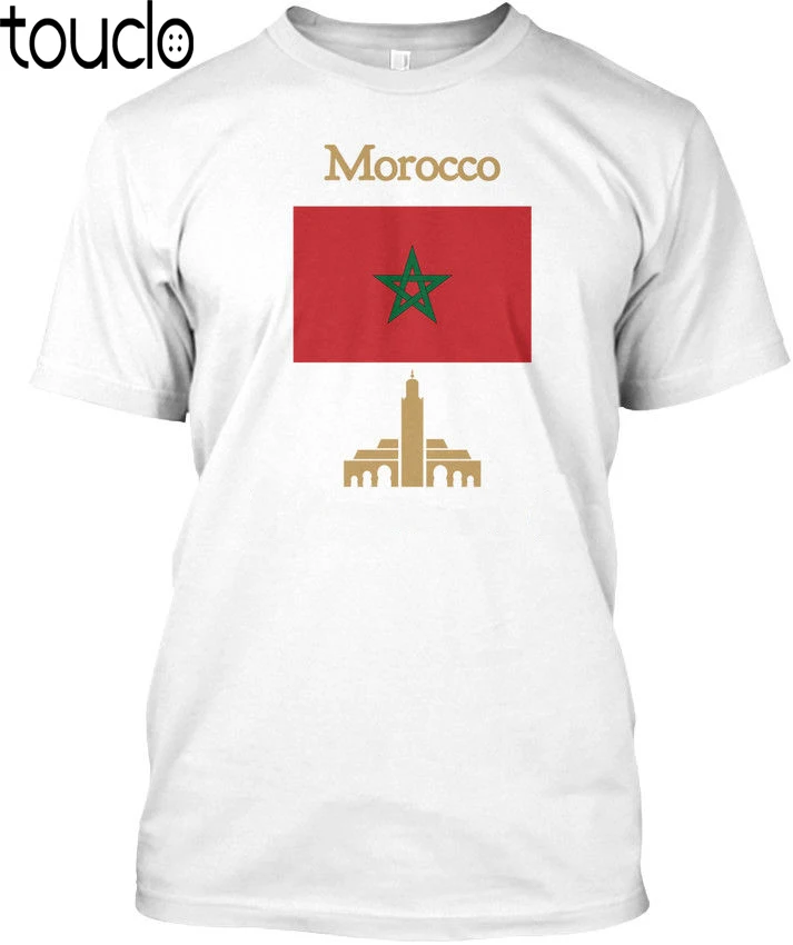 Летняя футболка новинка мультяшная стильная для футбола в марокканском стиле с