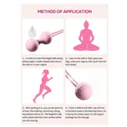 Шарики для укрепления мышц влагалища, массажер для упражнений, усадочный шарик, шарики Кегеля, безопасный шарик, секс-игрушка Бен Ва для женщин, вагинальные шарики Geisha Balls