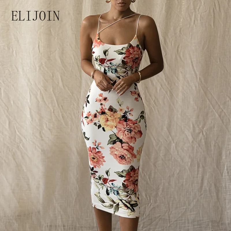 

ELIJOIN Dress2021 новое летнее женское сексуальное женское платье