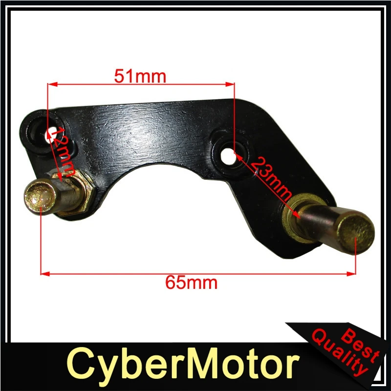 Штангенциркуль переднего тормоза с двойным поршнем 51 мм для мотоцикла|Рычаги