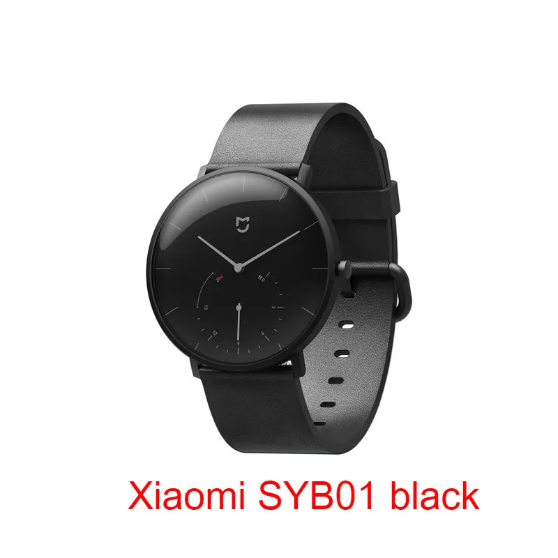 xiaomi SYB01 black Оригинальные кварцевые Смарт-часы Xiaomi Mijia BT водонепроницаемые механические умные часы с шагомером и интеллектуальным напоминанием для Android IOS - Цвет: xiaomi SYB01 black