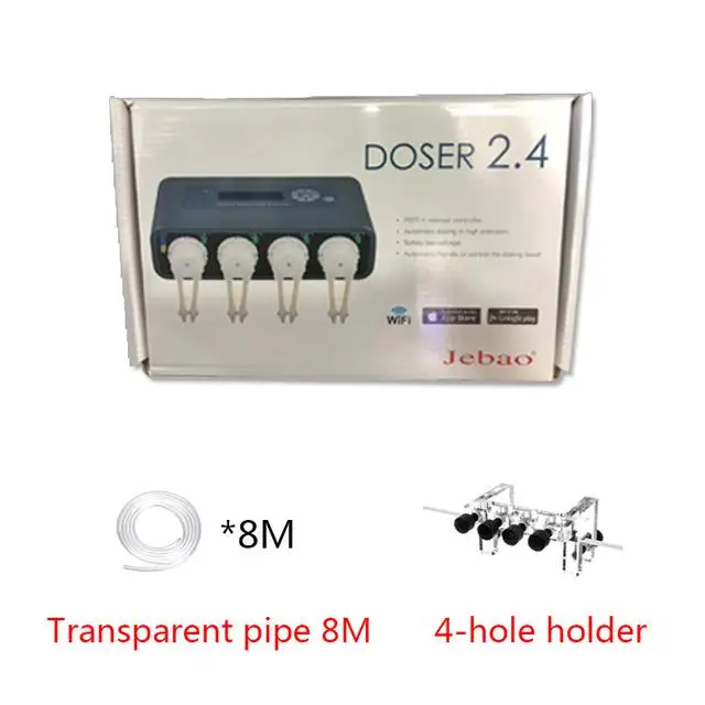 JEBAO DP2 DP3 DP4 DOSER2.4 DOSER3.4 коралловый цилиндр Автоматическая титровка насос перистальтический насос автоматическое дозирование насоса синхронизации - Цвет: Doser2.4 Accessories